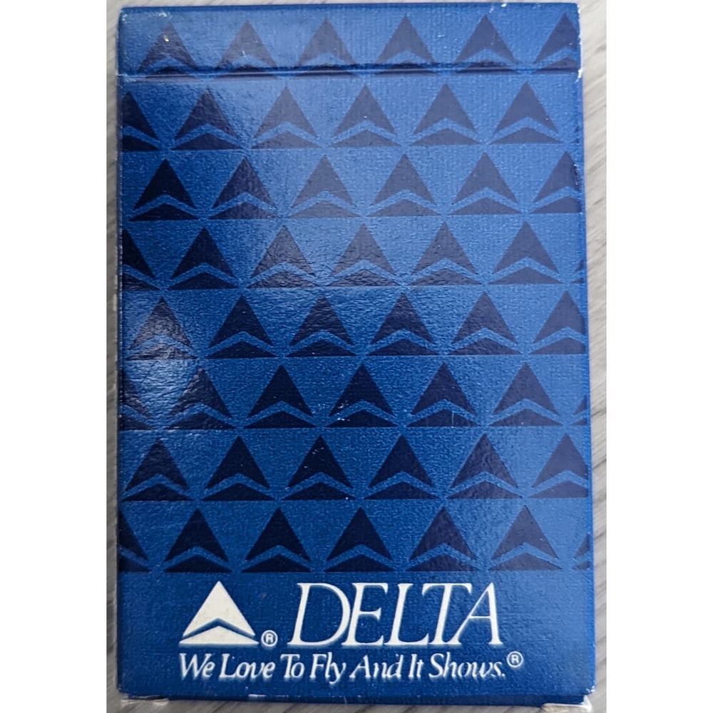 Delta Air Lines Playing Cards Bundle (2 Decks)